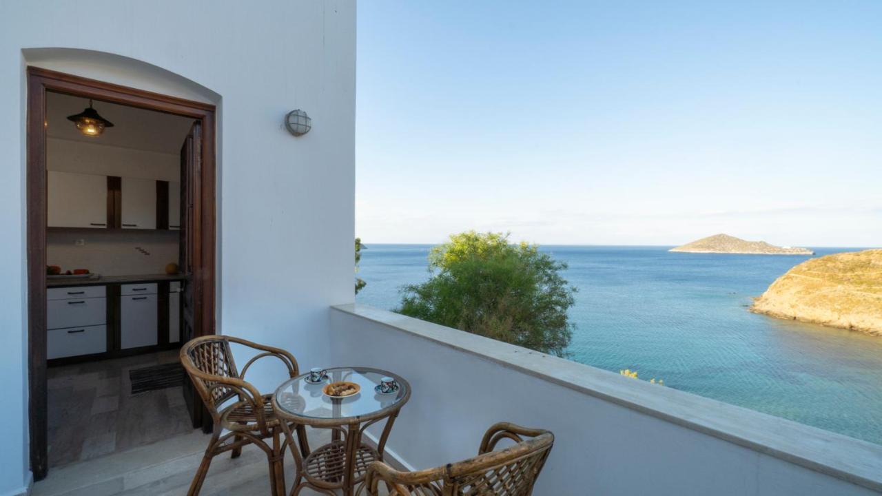 Ivi Beach Front Villa, Leros Vromolithos Esterno foto