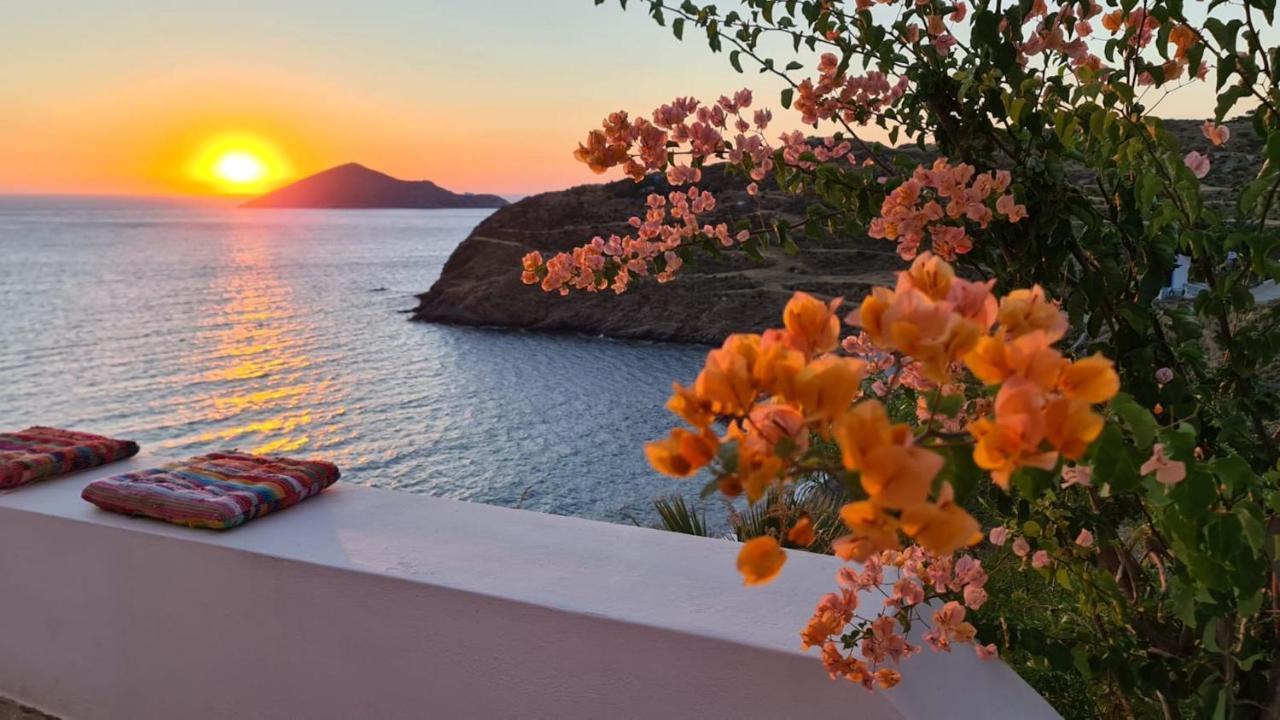 Ivi Beach Front Villa, Leros Vromolithos Esterno foto