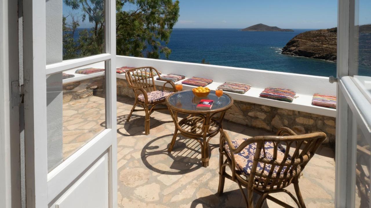 Ivi Beach Front Villa, Leros Vromolithos Esterno foto