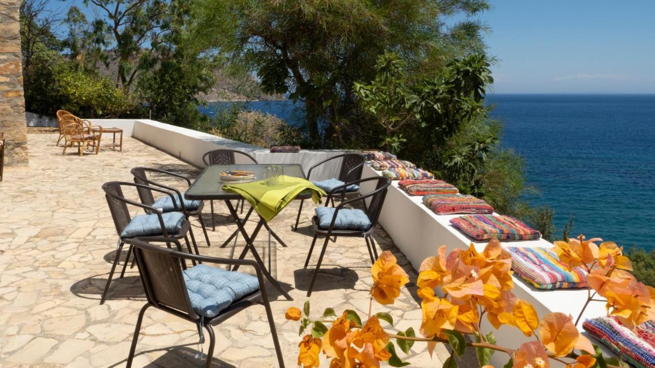 Ivi Beach Front Villa, Leros Vromolithos Esterno foto